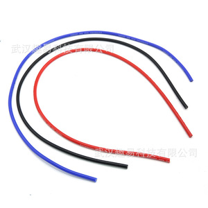 สายจุดระเบิดซิลิโคน 8 มม. สีแดง สีดำ สีน้ำเงิน 1 เมตร สำหรับการอัพเกรดแบบดัดแปลง - Product Image 1