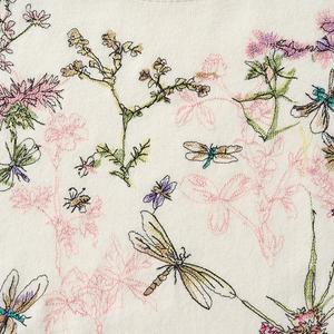 Tùy Chỉnh Của Phụ Nữ Hoa Thêu Crew Cổ Hoa Dệt Kim Áo Thun Áo Len 100% Tinh Khiết Dệt Kim Cho Mùa Đông Ấm Áp - Product Image 6