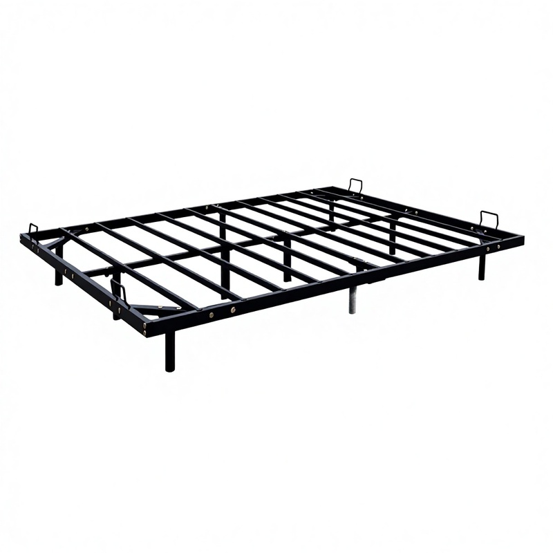 Modern Double Bed Frame Metal Bed