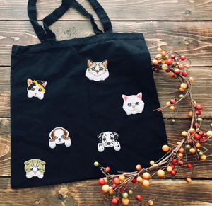 Patch grosir kucing lucu 2 inci, tempelan besi untuk hoodie & tas - Product Image 6