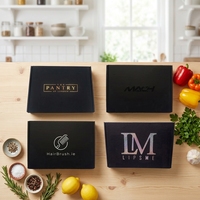Boîte d'expédition en carton ondulé noir mat recyclé personnalisée pour l'emballage de vêtements, boîte cadeau
