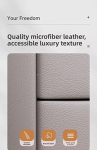 Mesita de Noche Inteligente de Madera con Luces y Estación de Carga Inalámbrica en Gris Blanco - Product Image 4