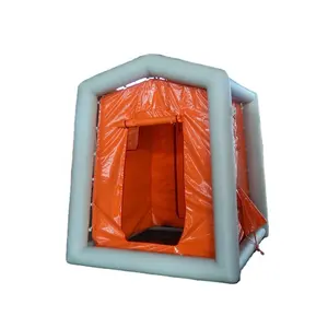 Air Tight Inflatable Toilet Camping Shower Decondermination Tent