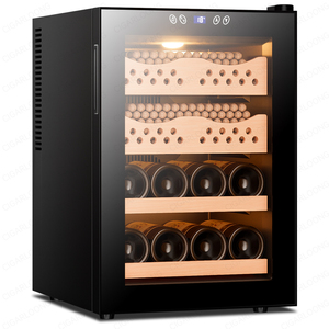 50c Cigarloong Cigar Humidor Spanish Cedar Lined Drawers <b>Cabinet</b> with Digital Hygrometer 50c Cigar Humidor Spanish - Product Image 1