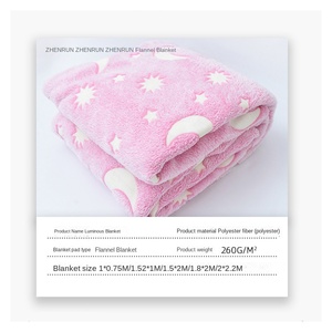 <span class=keywords><strong>Couverture</strong></span> de bureau fluorescente double face en flanelle et polaire de corail pour enfants pour <span class=keywords><strong>la</strong></span> climatisation d'hiver - Product Image 5