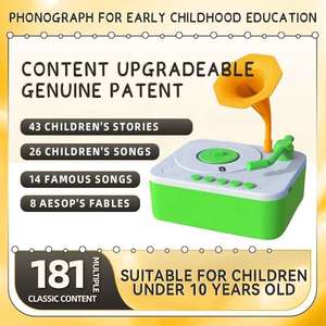 Jiexunda Baby Early spagnolo giocattoli educativi <span class=keywords><strong>bambini</strong></span> carta grammofono macchina <span class=keywords><strong>di</strong></span> apprendimento miglior regalo <span class=keywords><strong>per</strong></span> il bambino 1 2 <span class=keywords><strong>3</strong></span> 4 5 6 <span class=keywords><strong>anni</strong></span> - Product Image 3