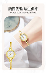 Reloj de Mujer Compacto y Elegante Value Launch, Brazalete de Aleación Delicado, Resistente al Agua, Nuevo Reloj de Cuarzo - Product Image 3