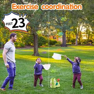 ของเล่นนำโชคจานร่อนสำหรับเด็กแผ่นดิสก์ลอยขึ้นบินในสวนหลังบ้านเกมและกิจกรรมสำหรับเด็กและครอบครัวของเล่นกลางแจ้งสำหรับเด็ก - Product Image 6