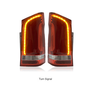 Conjunto de Luces Traseras para Ben z Vito V260 2016-2021, Modelo San <span class=keywords><strong>Jose</strong></span>, 12V, Luces LED Modificadas, Intermitentes Fluidas - Product Image 2