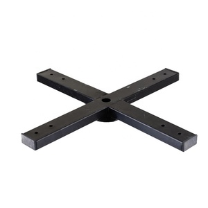 8 mét Độ dày vuông ăn Bàn Thép cơ sở - Product Image 6