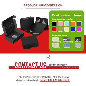 Boîte cadeau de luxe haut de gamme pour cosmétiques, boîte à bijoux personnalisée à tiroir, emballage de parfum gaufré, boîte en carton, papier couché UV pour mariage - Product Image 6