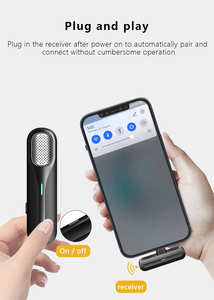 2024 giá rẻ nhất loại USB C Cổng Mini chuyên nghiệp Lavalier Micro không dây cho broadcasing - Product Image 2