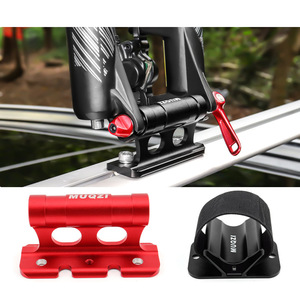 Fourche de vélo <span class=keywords><strong>VTT</strong></span> à dégagement rapide Supports fixes Support de <span class=keywords><strong>montage</strong></span> Support de fourche de vélo Porte-bagages de toit de voiture - Product Image 2