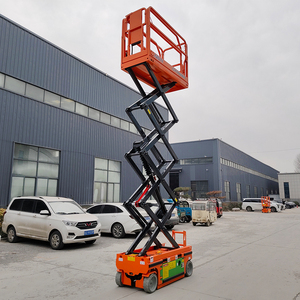 Plataforma Elevadora de Tijera Autopropulsada de 6m CE FZPT0608m, Plataforma de Trabajo FZPT0608m - Product Image 6