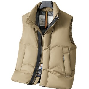 Gilet Formale da Uomo Trendy Autunno Inverno 2025 in Cashmere e Piumino d'Anatra 90% Caldo con Scollo a V Senza Maniche - Product Image 5