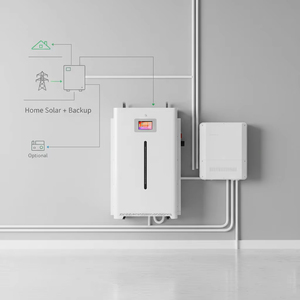 ระบบแบตเตอรี่สำรองพลังงานแสงอาทิตย์สำหรับบ้านแบบไฮบริด ความจุสูง 51.2V 300Ah LiFePO4 แบบต่อพ่วงได้  ชาร์จไฟได้  มีสินค้าใน EU 16kWh - Product Image 1