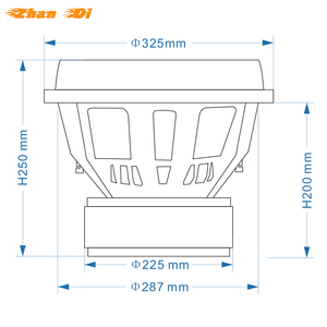 Hàng Hóa Tại Chỗ 1 Ohm 3000W RMS 12 Inch Xe Loa Siêu Trầm 3 Nam Châm Cuộn Dây Kép Giấy Cone Max Power 6000W Xe Loa Âm Thanh 12V DC - Product Image 5