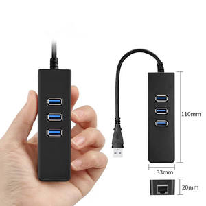 1000Mbps USB Gigabit Ethernet LAN <span class=keywords><strong>Card</strong></span> RJ45 <span class=keywords><strong>Network</strong></span> Adapter USB 3.0 HUB cho Mac PC bên ngoài có dây giao diện không dây trong kho - Product Image 4