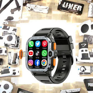 Bracelet intelligent personnalisé de haute qualité avec écran IPS, suivi de la santé et du fitness, mesure de la température corporelle, fréquence cardiaque, podomètre, navigation GPS - Product Image 3