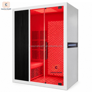 Cabine de luminothérapie rouge de haute qualité <span class=keywords><strong>Cassina</strong></span>, grande taille, infrarouge, en bois, pour 2-3 personnes, directement de l'usine - Product Image 2