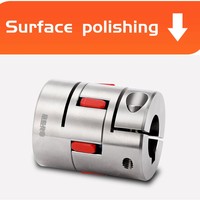 Accouplement flexible OEM personnalisé, fabricant OEM, moteur CNC, accouplement à araignée DFCG, arbre en forme de prune