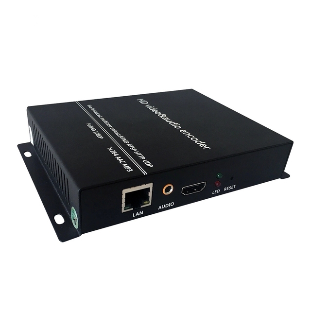 H8 Broadcast Live Streaming Video Box to Ip Encoder Iptv Providers Ip RTMPS Encoder H 265 H 264