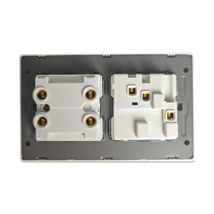 Padrão do Reino Unido 20A/45A interruptor de parede de pólo duplo interruptor DP com néon - Product Image 5