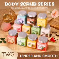 TWG RTS Silky Rose Fragrance Bath Salt Body Scrub 400g Scrub Pengelupas Kulit Melembapkan dengan Aroma Mawar yang Tahan Lama