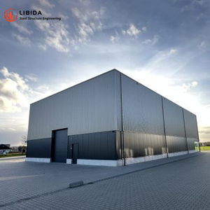 Estructura de acero Marco de metal Edificio Marco prefabricado Precios Taller prefabricado Edificios Garaje <span class=keywords><strong>Portal</strong></span> Hangar Edificios - Product Image 4