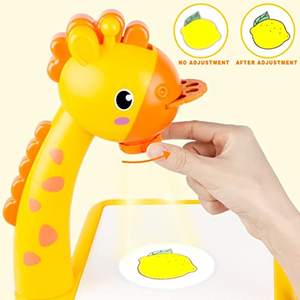 Mainan anak proyeksi menggambar Led, proyektor seni menggambar meja mainan anak papan lukis meja - Product Image 4
