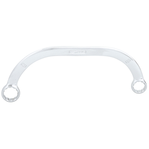 Juego de llaves de carraca poligonales de media luna de 17mm, llaves de reparación Industrial de acero con acabado cromado, OEM personalizable - Product Image 1