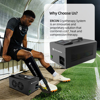 Système de cryothérapie professionnel pour la salle de sport, la clinique, la maison, avec fonction de compression d'air