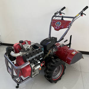 <span class=keywords><strong>Mini</strong></span> Cultivadora Rotativa Autopropulsada a Diésel de Alta Seguridad para Labranza de Suelo Agrícola y de Jardín - Product Image 2