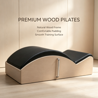 Chaise de Pilates MJD M501C en bois d'érable, correcteur de colonne vertébrale durable, ensemble de cinq pièces, équipement de gym, entraînement personnel de yoga