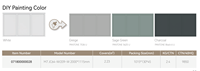 Kit de lambris PS-Design moderne étanche à l'humidité et à l'eau | Aspect bois/pierre | Panneau mural facile à installer pour le ménage