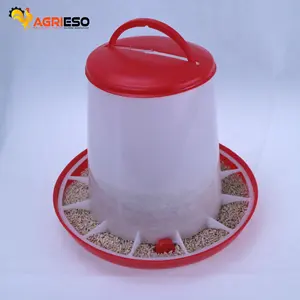 1.5 Kg PP Material Poultry Manual Feeder Chicken Poultry Farms