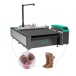 AOYOO sheep leather digital cutter leather hole punching machine