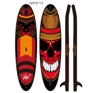 OEM Factory Custom High End Full Printing Inflatable Sup Surfing Stand up Paddle Board <b>Black</b> Beauty-1 Sup Board Surfing OEM Fact - Product Image 5