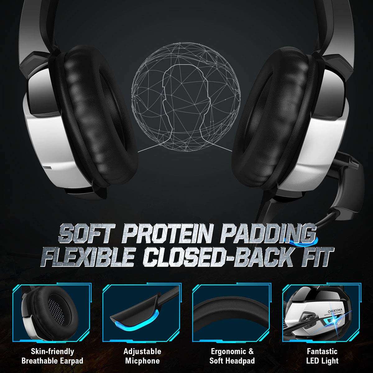 K5 Pro Gaming Amazon Onikuma Gaming Headset Onikuma K5 Gaming