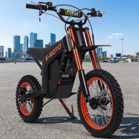 Stock en entrepôt au Royaume-Uni/Canada/UE, moto électrique tout-terrain haute performance avec moteur sans balais, batterie 3000W 48V 30Ah, pneus de 14/12 pouces