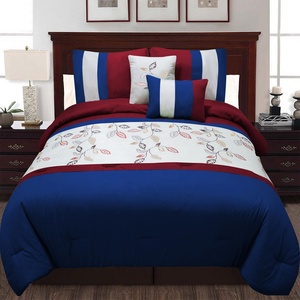 Arabia Saudita top venta diseño de ropa de cama de Reina/rey tamaño bordado edredones y edredones, hecho en <span class=keywords><strong>china</strong></span> - Product Image 3