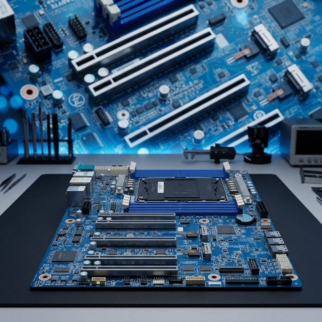 MS04 CE0 Intel Xeon 6 Single Socket Server Workstation Motherboard LGA4710 DDR5 PCIe 5.0 High Performance Computing Platform