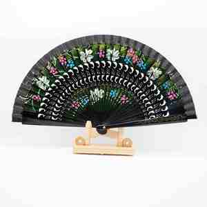 Éventail en bambou espagnol Guan Sen personnalisé, sculpté double face, provenant du Hunan, pour cadeaux de mariage - Product Image 3