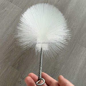 Cepillo para Fregar Botellas de Galón Cepillo de Limpieza para Botellas de <span class=keywords><strong>Dispensador</strong></span> de <span class=keywords><strong>Agua</strong></span> de Nailon Puro Cepillo Giratorio para Lavar Garrafones - Product Image 2