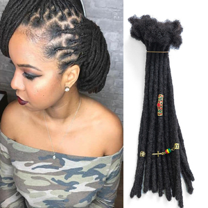 Extensions de dreadlocks KAMA Rastafarian Snoop Dogg pour débutants, cheveux brésiliens Remy, trame simple - Product Image 6