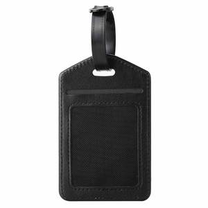 Customizable Luxury PU Leather Luggage <b>Tag</b> Soft Heat Transfer Blank for Personalized <b>Name</b> <b>Tag</b> Design Fashionable Accessory - Product Image 4