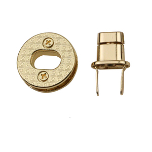 26mm mặt hình học xoắn khóa phần cứng hợp kim kẽm sang trọng cổ điển thân thiện với môi trường không thấm nước cơ sở ví túi đặc biệt các bộ phận Túi - Product Image 3