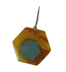 Direct Factory <b>Sale</b> Star Shaped Yellow Resin Cut Work <b>Christmas</b> Hanging Item Antique Style Decoration Items for Home Restaurant - Product Image 6