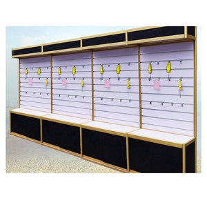 Điện thoại di động cửa hàng hợp kim nhôm kính xoay tủ trưng bày LED ánh sáng kỹ thuật số tủ trưng bày tùy chỉnh tủ kính - Product Image 4