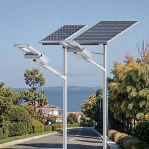 Lampe solaire LED étanche IP65 60W 80W 100W 120W en ABS pour éclairage public, installation économique avec télécommande - Product Image 1